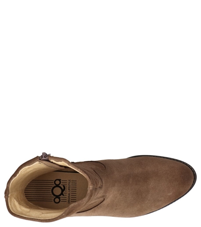 Aqa enkellaars <span>A8486 A36</span> A8486 A36 bruin - www.bremmerschoenen.pro - Bremmer Schoenen