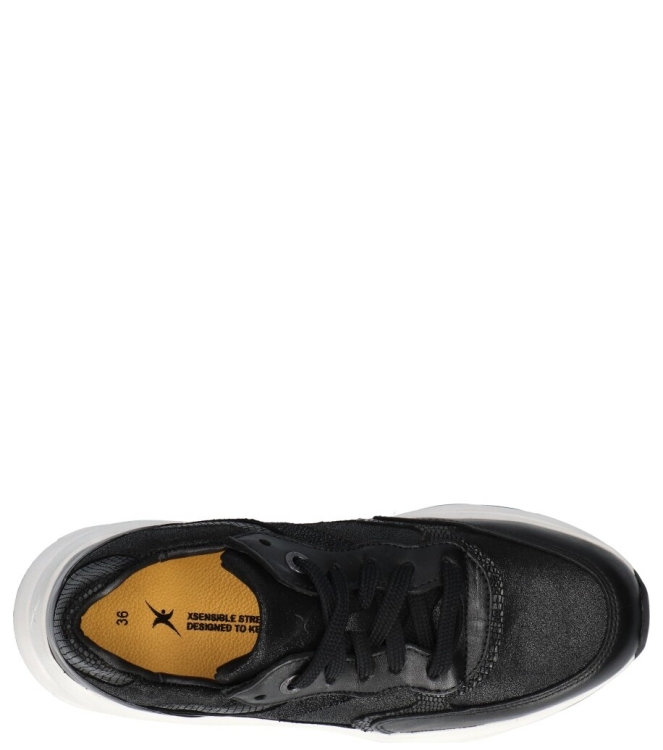 Xsensible Xsensible sneaker <span>33002.4 001 Ponte Vecchio G</span> 001 Black Xsensible sneaker <span>33002.4 001 Ponte Vecchio G</span> 33002.4 001 Ponte Vecchio G zwart - www.bremmerschoenen.pro - Bremmer Schoenen