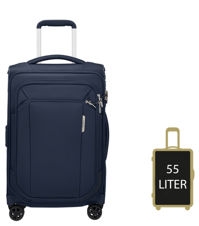 Samsonite Trolley <span>143325 1549 Respark Spinner 55</span> 143325 1549 Respark Spinner 55 blauw - www.bremmerschoenen.pro - Bremmer Schoenen