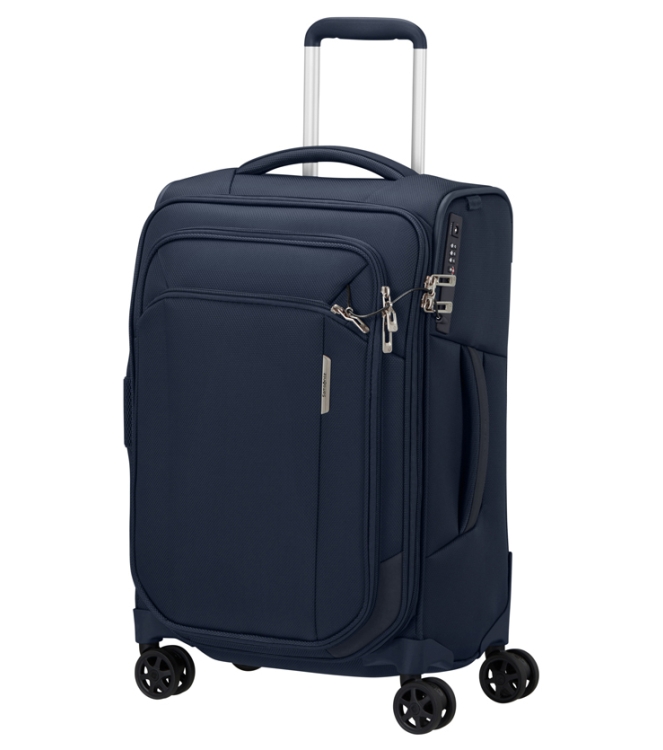 Samsonite Trolley <span>143325 1549 Respark Spinner 55</span> 143325 1549 Respark Spinner 55 blauw - www.bremmerschoenen.pro - Bremmer Schoenen