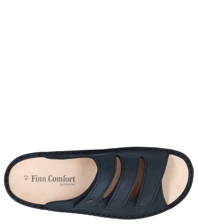 Finn comfort slipper <span>1508 046046 Korfu</span> 1508 046046 Korfu blauw - www.bremmerschoenen.pro - Bremmer Schoenen
