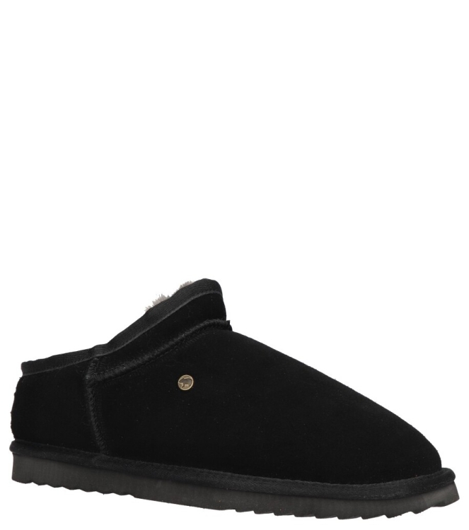 Warmbat pantoffel <span>Conner men CNR421099 Black</span> Conner men CNR421099 Black zwart - www.bremmerschoenen.pro - Bremmer Schoenen