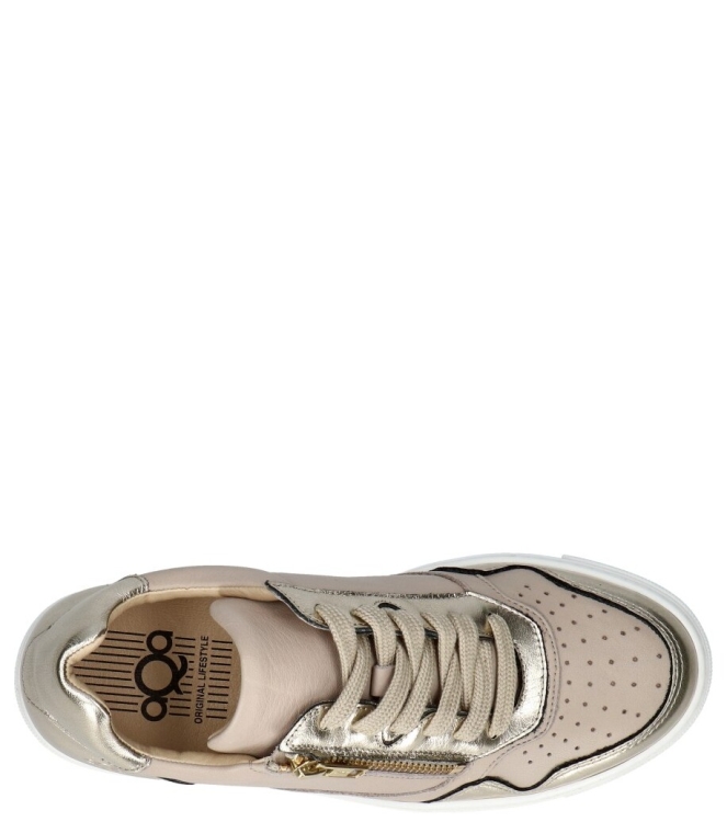 Aqa sneaker <span>A8520 B71A26</span> A8520 B71A26 goud - www.bremmerschoenen.pro - Bremmer Schoenen