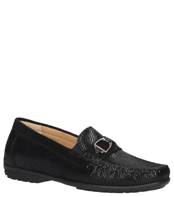 Sioux instapper <span>66974 cortizia 723 H</span> 66974 cortizia 723 H zwart - www.bremmerschoenen.pro - Bremmer Schoenen