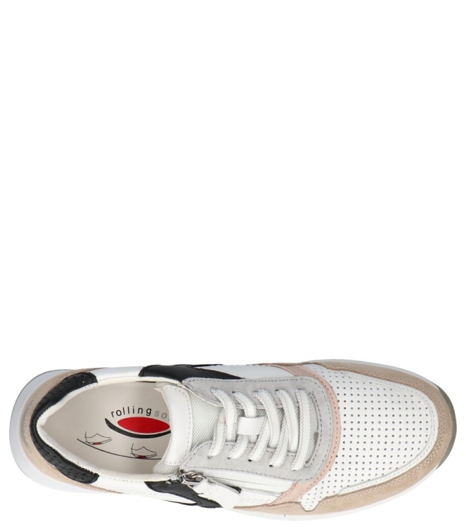 Gabor sneaker <span>46.957.55</span> 46.957.55 beige - www.bremmerschoenen.pro - Bremmer Schoenen
