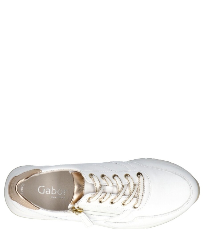 Gabor sneaker <span>46.448.51</span> 46.448.51 wit - www.bremmerschoenen.pro - Bremmer Schoenen