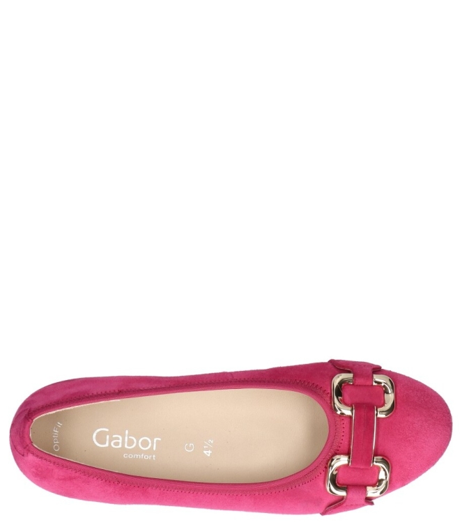 Gabor Ballerina <span>42.462.21</span> 42.462.21 rose - www.bremmerschoenen.pro - Bremmer Schoenen