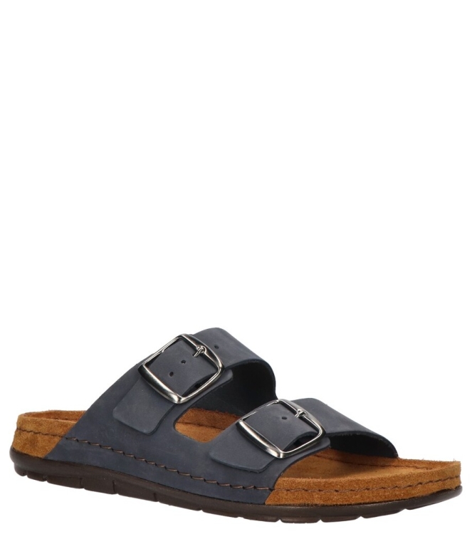 Rohde slipper <span>5865 56</span> 5865 56 blauw - www.bremmerschoenen.pro - Bremmer Schoenen