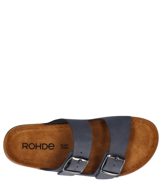 Rohde slipper <span>5865 56</span> 5865 56 blauw - www.bremmerschoenen.pro - Bremmer Schoenen