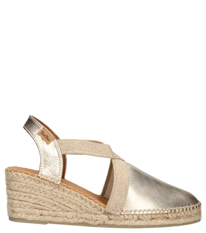 Toni Pons sandaal <span>Tossa Plati leather</span> Tossa Plati leather goud - www.bremmerschoenen.pro - Bremmer Schoenen