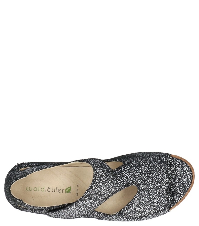 Waldlaufer sandaal <span>342024 146 001 Heliett</span> 342024 146 001 Heliett zwart - www.bremmerschoenen.pro - Bremmer Schoenen