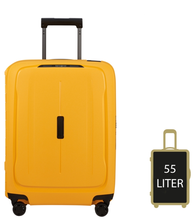 Samsonite Trolley <span>146909 4702 Essens spinner 55</span> 146909 4702 Essens spinner 55 geel - www.bremmerschoenen.pro - Bremmer Schoenen
