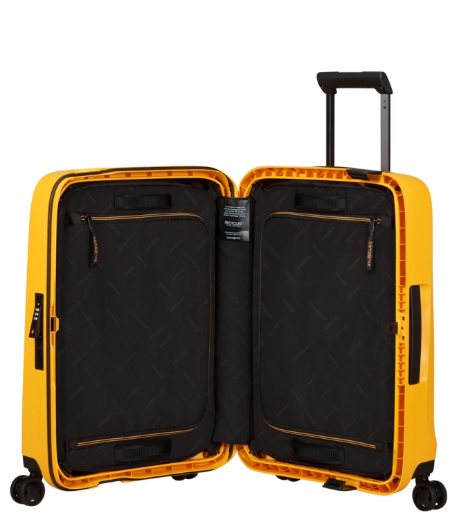Samsonite Trolley <span>146909 4702 Essens spinner 55</span> 146909 4702 Essens spinner 55 geel - www.bremmerschoenen.pro - Bremmer Schoenen