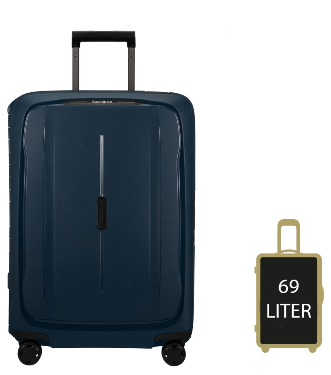 Samsonite koffer <span>146911 1549 Essens Spinner 69</span> 146911 1549 Essens Spinner 69 blauw - www.bremmerschoenen.pro - Bremmer Schoenen