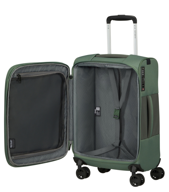 Samsonite Trolley <span>145446 0588 Vaycay Spinner 55</span> 145446 0588 Vaycay Spinner 55 groen - www.bremmerschoenen.pro - Bremmer Schoenen