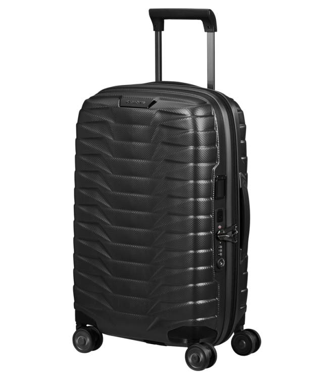 Samsonite Trolley <span>140087 4804 Proxis Spinner 55</span> 140087 4804 Proxis Spinner 55 grijs - www.bremmerschoenen.pro - Bremmer Schoenen