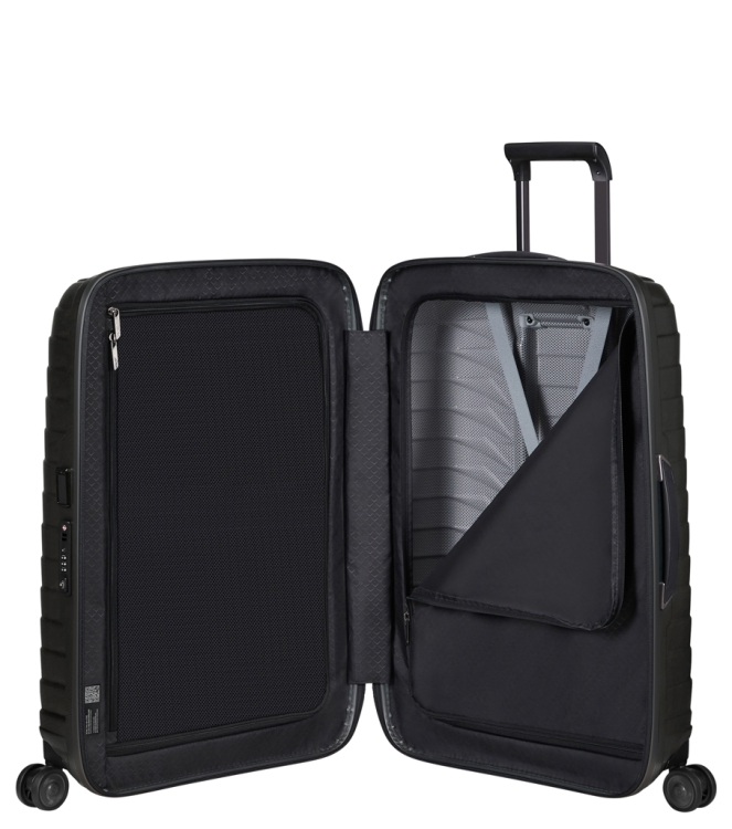 Samsonite Koffer <span>126041 4804 Proxis Spinner 69</span> 126041 4804 Proxis Spinner 69 grijs - www.bremmerschoenen.pro - Bremmer Schoenen