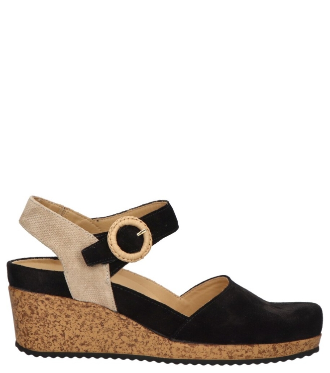 Durea sandaal <span>5919 564 1007</span> 5919 564 1007 zwart - www.bremmerschoenen.pro - Bremmer Schoenen