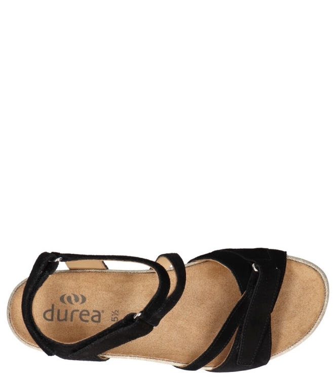 Durea sandaal <span>7421 024 1074</span> 7421 024 1074 zwart - www.bremmerschoenen.pro - Bremmer Schoenen