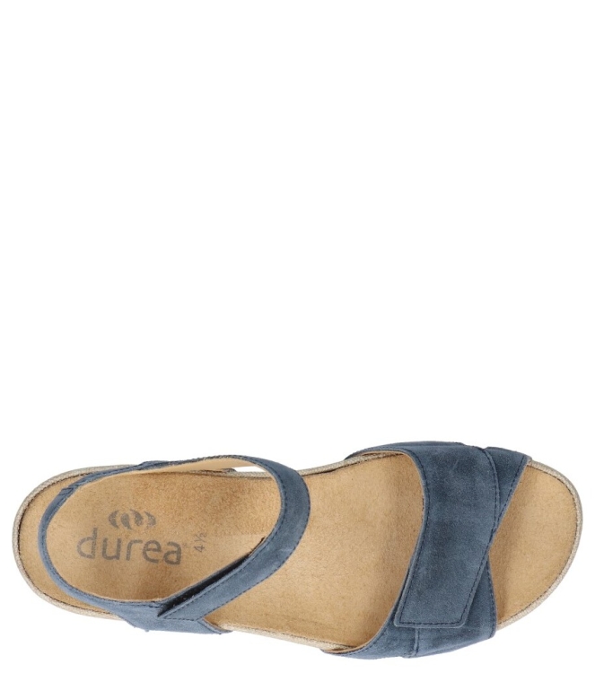 Durea sandaal <span>7403 025 1015</span> 7403 025 1015 blauw - www.bremmerschoenen.pro - Bremmer Schoenen