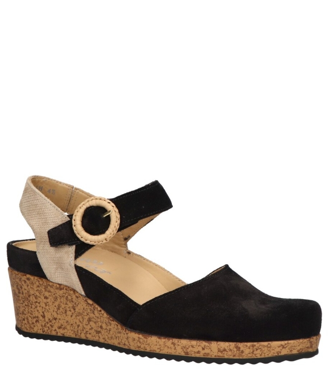 Durea sandaal <span>5919 568 1007</span> 5919 568 1007 zwart - www.bremmerschoenen.pro - Bremmer Schoenen