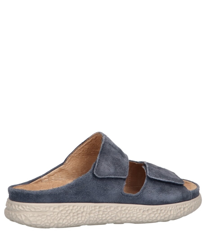 Hartjes slipper <span>122.1221 47/00 Groove</span> 122.1221 47/00 Groove blauw - www.bremmerschoenen.pro - Bremmer Schoenen