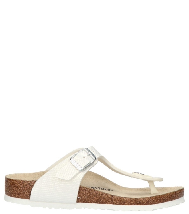 Birkenstock slipper <span>1026847 Gizeh Kids BS</span> 1026847 Gizeh Kids BS wit - www.bremmerschoenen.pro - Bremmer Schoenen