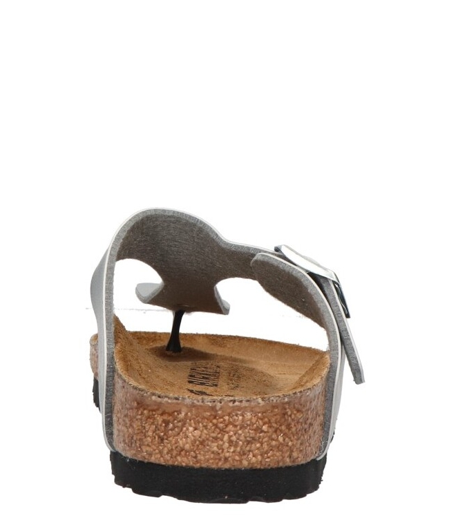 Birkenstock slipper <span>043853 Gizeh</span> 043853 Gizeh zilver - www.bremmerschoenen.pro - Bremmer Schoenen