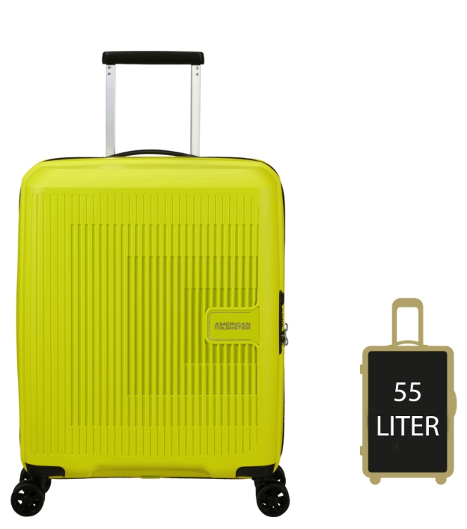 AT Trolley <span>146819 A067 Aerostep Spinner 55</span> 146819 A067 Aerostep Spinner 55 groen - www.bremmerschoenen.pro - Bremmer Schoenen