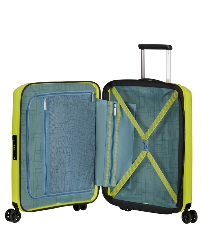 AT Trolley <span>146819 A067 Aerostep Spinner 55</span> 146819 A067 Aerostep Spinner 55 groen - www.bremmerschoenen.pro - Bremmer Schoenen