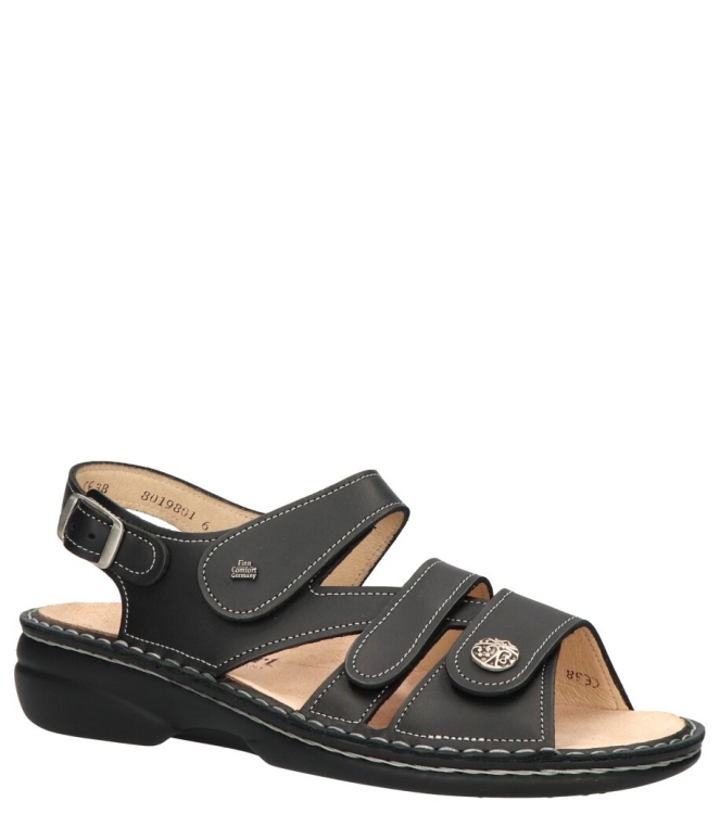 Finn comfort sandaal <span>2562 723393 Gomera</span> 2562 723393 Gomera zwart - www.bremmerschoenen.pro - Bremmer Schoenen