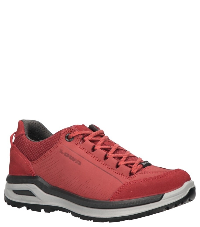 Lowa wandelschoen <span>LM321442-0343 Ascona GTX lo Ws</span> LM321442-0343 Ascona GTX lo Ws rood - www.bremmerschoenen.pro - Bremmer Schoenen