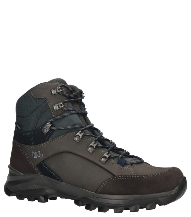 Hanwag wandelschoen <span>203200-007064 Banks narrow GTX</span> 203200-007064 Banks narrow GTX blauw - www.bremmerschoenen.pro - Bremmer Schoenen