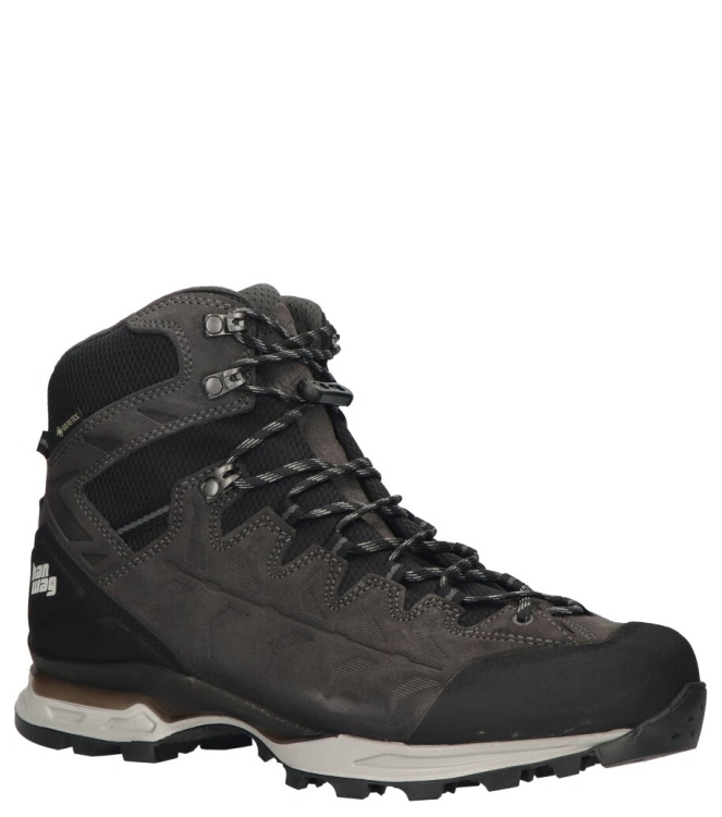 Hanwag wandelschoen <span>204400-064601 Makra trek GTX</span> 204400-064601 Makra trek GTX grijs - www.bremmerschoenen.pro - Bremmer Schoenen