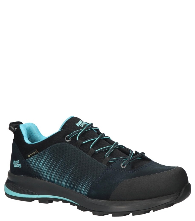 Hanwag wandelschoen <span>202101-007518 Klarsby low bunion lady GTX</span> 202101-007518 Klarsby low bunion lady GTX blauw - www.bremmerschoenen.pro - Bremmer Schoenen