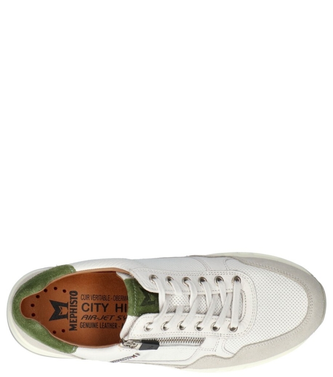 Mephisto sneaker <span>Bradley 3661/ 4830</span> Bradley 3661/ 4830 wit - www.bremmerschoenen.pro - Bremmer Schoenen