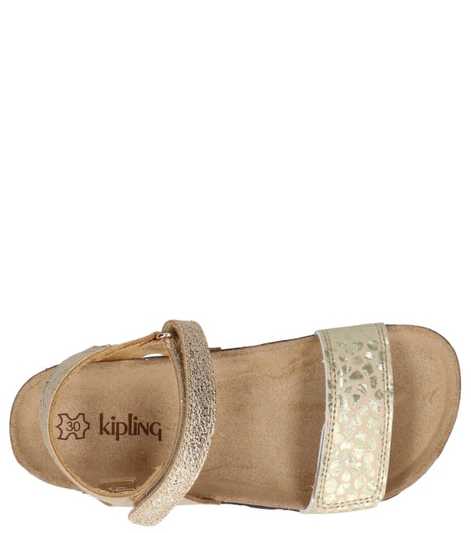 Kipling sandaal <span>Nuna 3 12465063</span> Nuna 3 12465063 goud - www.bremmerschoenen.pro - Bremmer Schoenen