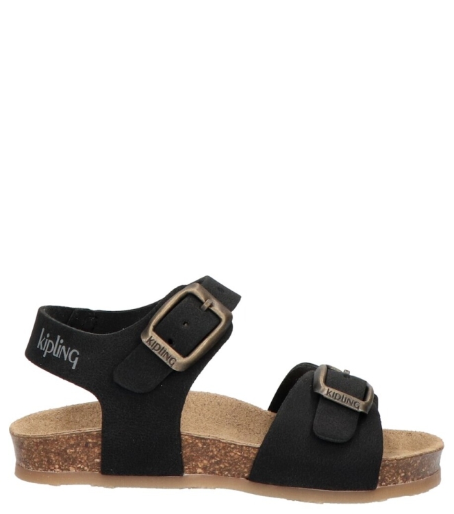 Kipling sandaal <span>Sunset 1 12463022</span> Sunset 1 12463022 zwart - www.bremmerschoenen.pro - Bremmer Schoenen