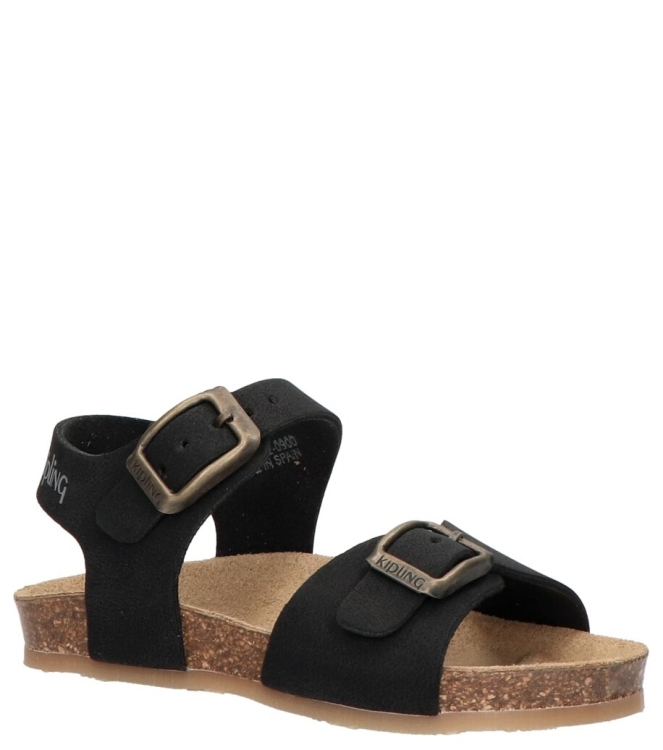 Kipling sandaal <span>Sunset 1 12463022</span> Sunset 1 12463022 zwart - www.bremmerschoenen.pro - Bremmer Schoenen