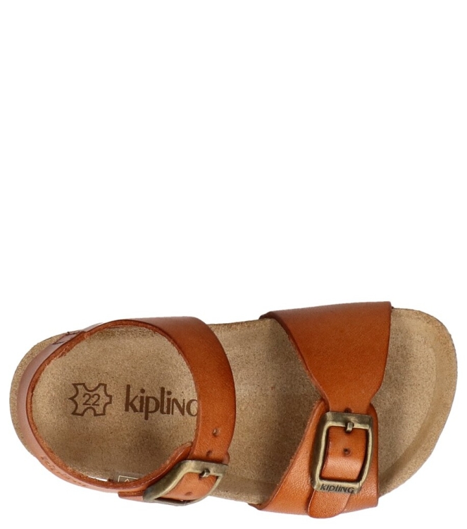 Kipling sandaal <span>Easy 4 12363000</span> Easy 4 12363000 cognac - www.bremmerschoenen.pro - Bremmer Schoenen
