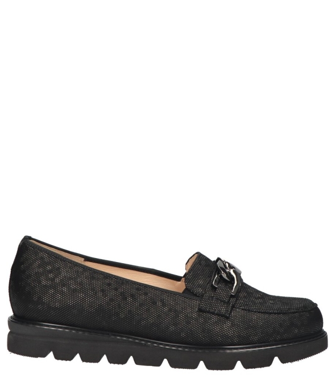 Hassia instapper <span>301577 0100 Pisa</span> 301577 0100 Pisa zwart - www.bremmerschoenen.pro - Bremmer Schoenen