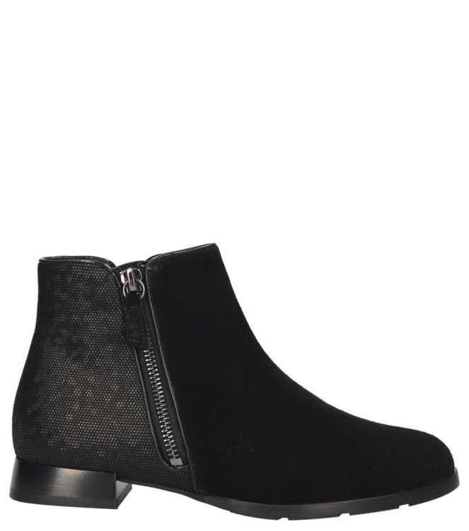 Hassia enkellaars <span>302113 0199 Madeira</span> 302113 0199 Madeira zwart - www.bremmerschoenen.pro - Bremmer Schoenen