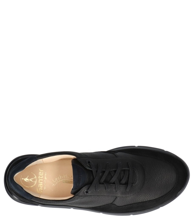 Ganter sneaker <span>251720 0100 George</span> 251720 0100 George zwart - www.bremmerschoenen.pro - Bremmer Schoenen