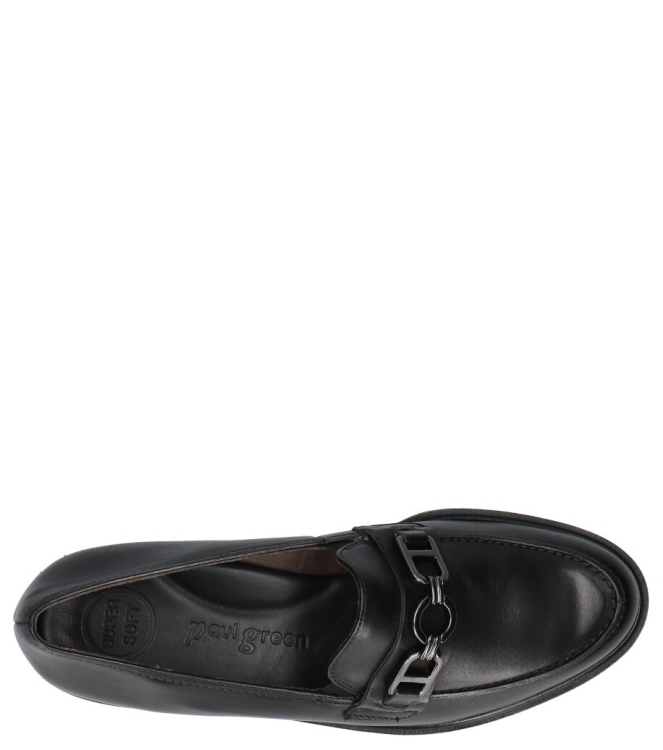 Paul Green instapper <span>1124 006</span> 1124 006 zwart - www.bremmerschoenen.pro - Bremmer Schoenen