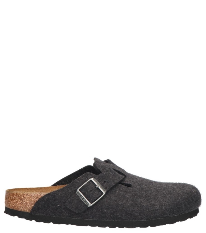Birkenstock Birkenstock slipper <span>160373 Boston</span> anthracite Birkenstock slipper <span>160373 Boston</span> 160373 Boston grijs - www.bremmerschoenen.pro - Bremmer Schoenen