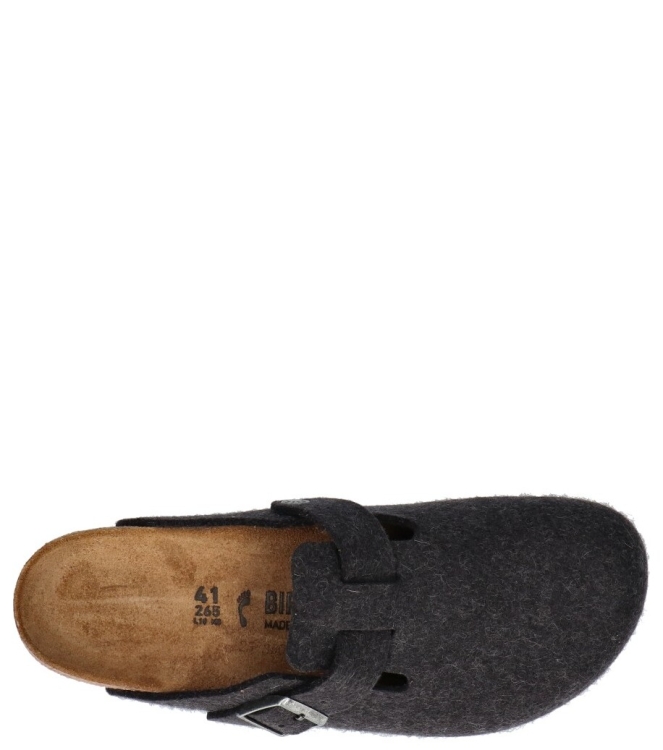 Birkenstock Birkenstock slipper <span>160373 Boston</span> anthracite Birkenstock slipper <span>160373 Boston</span> 160373 Boston grijs - www.bremmerschoenen.pro - Bremmer Schoenen