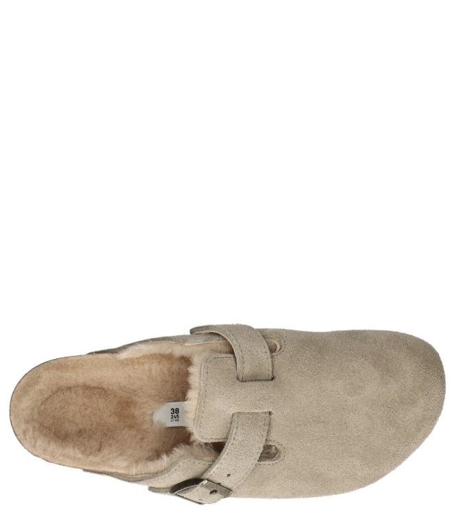 Birkenstock Birkenstock slipper <span>1028299 Boston</span> Taupe Birkenstock slipper <span>1028299 Boston</span> 1028299 Boston beige - www.bremmerschoenen.pro - Bremmer Schoenen