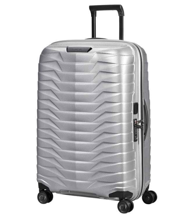 Samsonite koffer <span>126041 1776 Proxis Spinner 69</span> 126041 1776 Proxis Spinner 69 zilver - www.bremmerschoenen.pro - Bremmer Schoenen