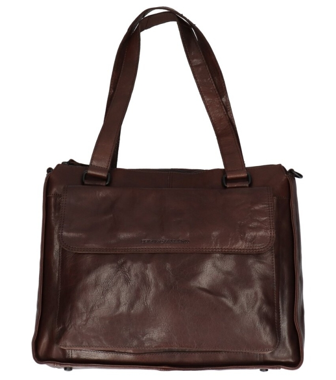 Spikes & Sparrow tas <span>48127101 D Brown</span> 48127101 D Brown bruin - www.bremmerschoenen.pro - Bremmer Schoenen