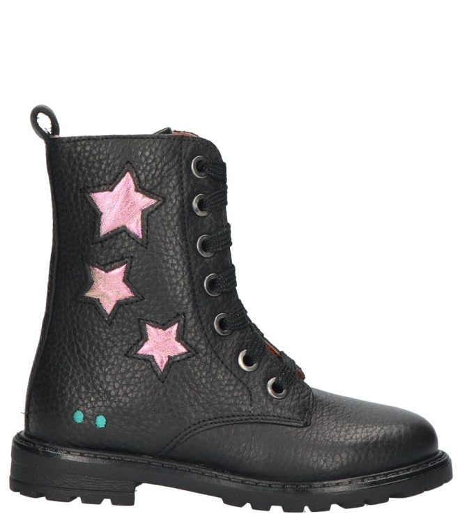 BunniesJR veterboot <span>224864 589 Hailee Happy</span> 224864 589 Hailee Happy zwart - www.bremmerschoenen.pro - Bremmer Schoenen